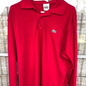 Lacoste Long Sleeve Polo